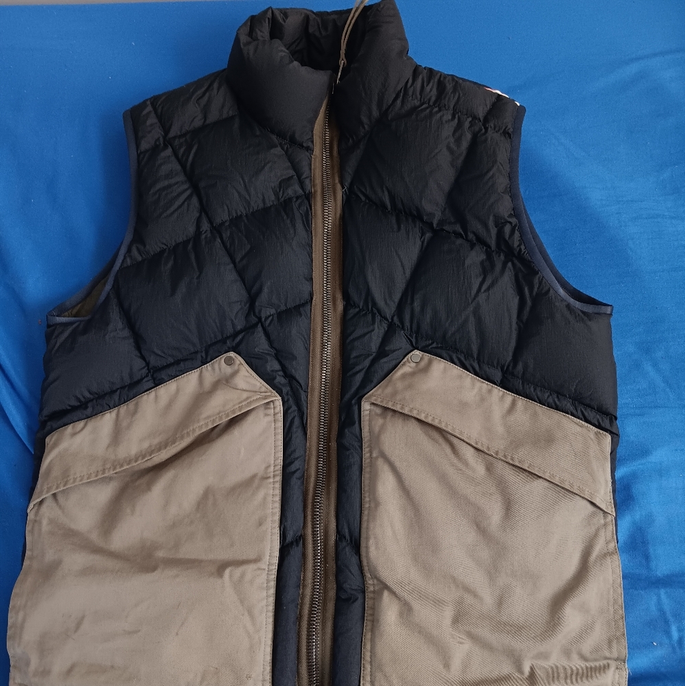 Moncler Down Puffer Olive Green Vest
